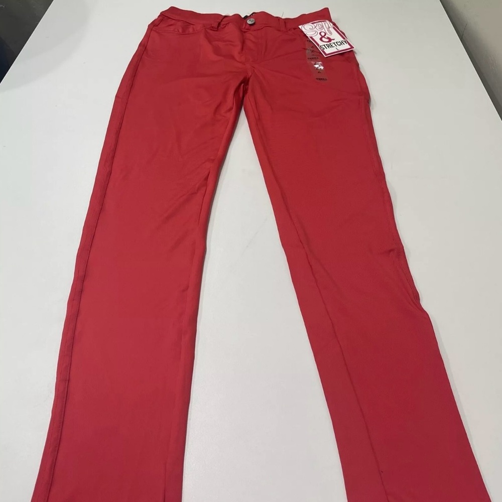 Thrill Jeans High-rise Skinny Fit Soft & Stretch Red Size Small
